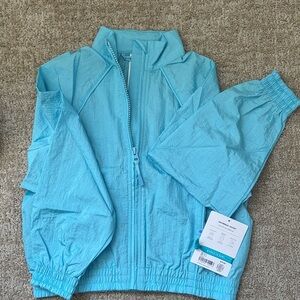 Athleta Daybreak Jacket in Light Blue
